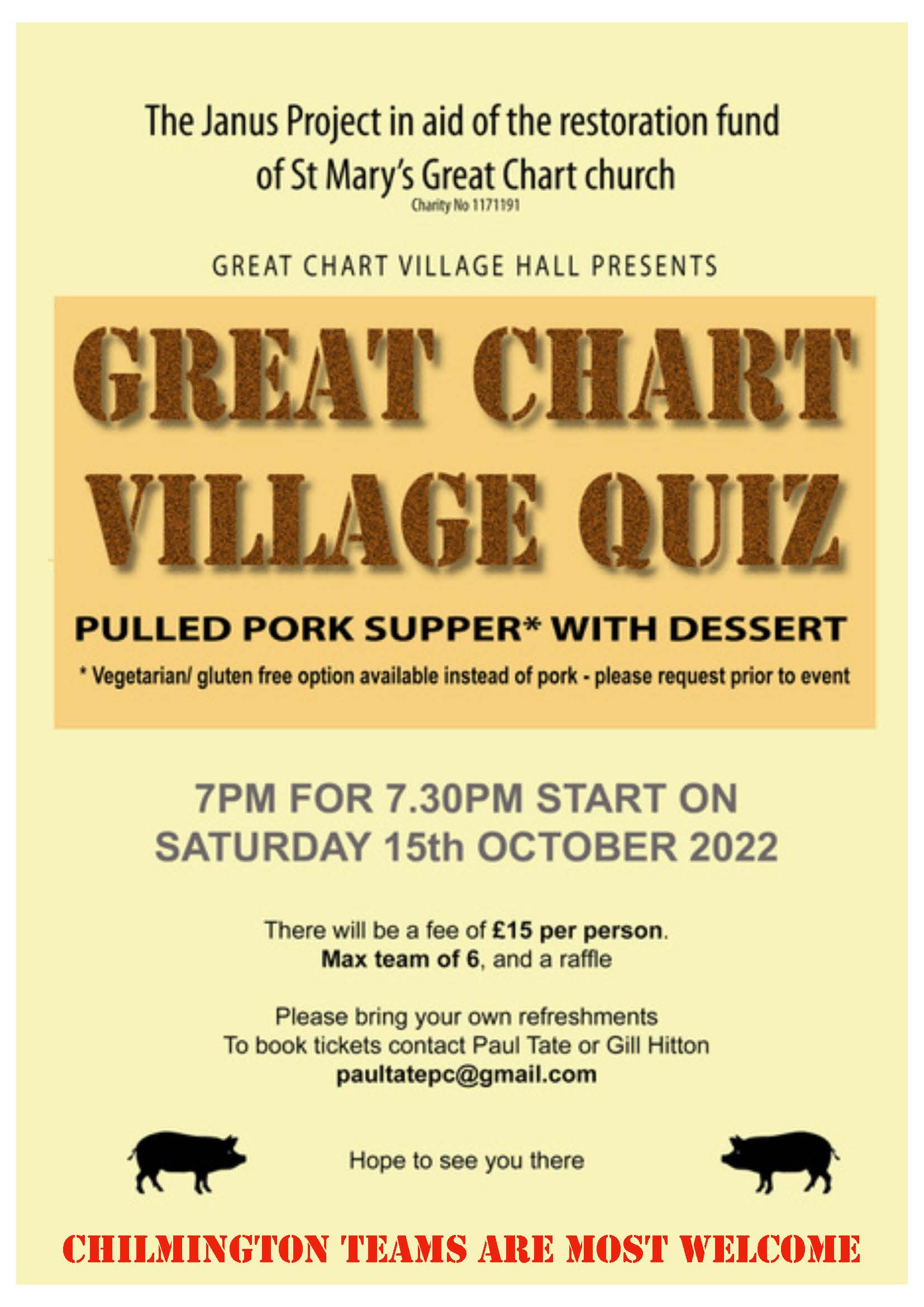 Great Chart Village Quiz