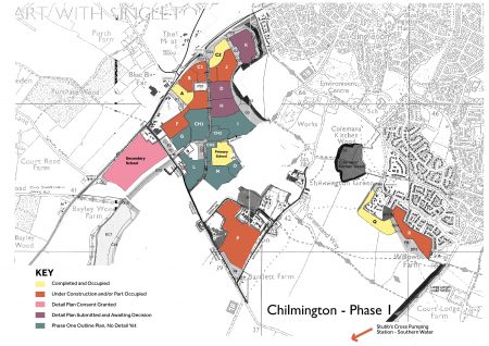 Chilmington Parcel Plan
